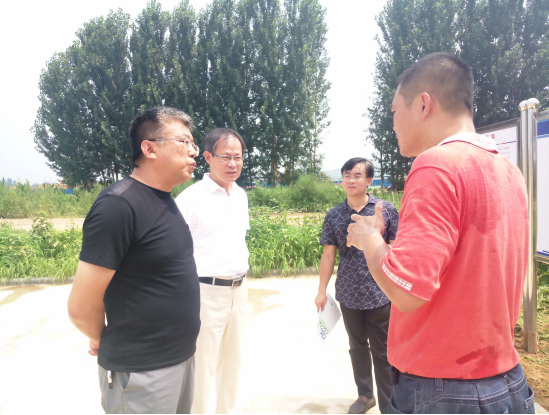 張瑞書市長視察秦皇島精工綠筑公司，并聽取項目施工情況匯報(圖2)